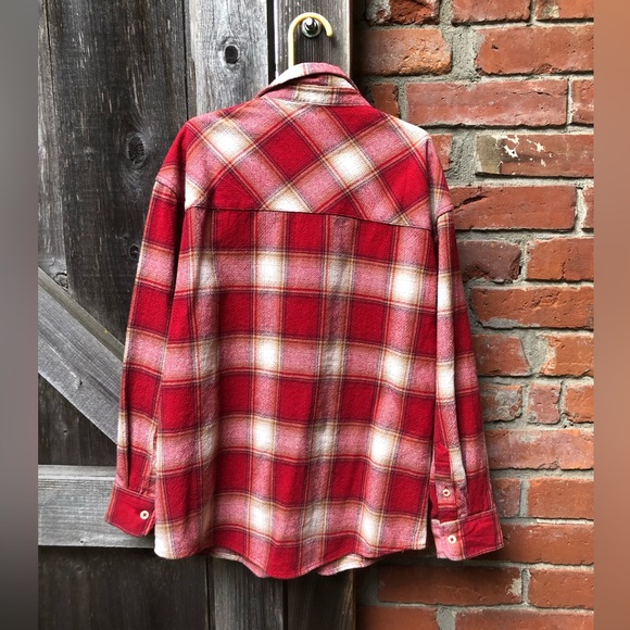 Zara Boys Thick Plaid Overshirt Size 9! 🍎 - Picture 3 of 3